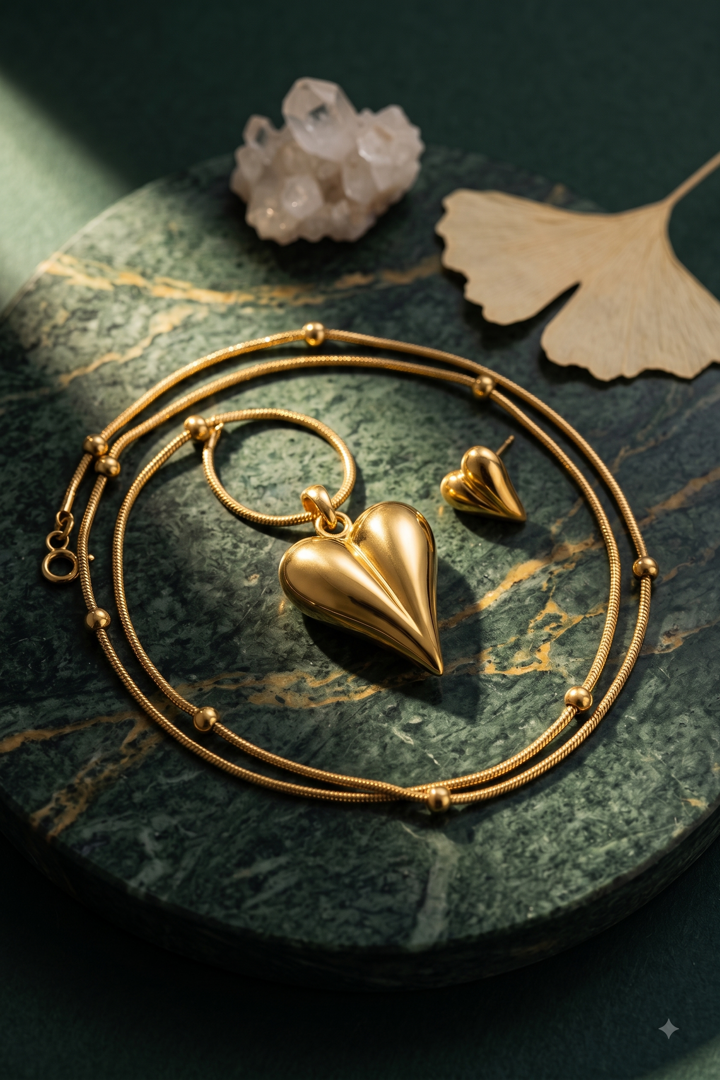 Inny Golden Muse Heart Set