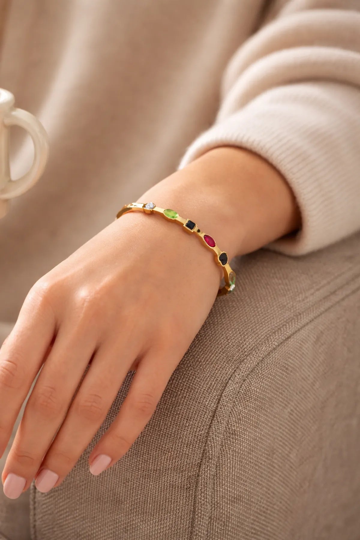 Inny Aurora Prism Luxe Bangle