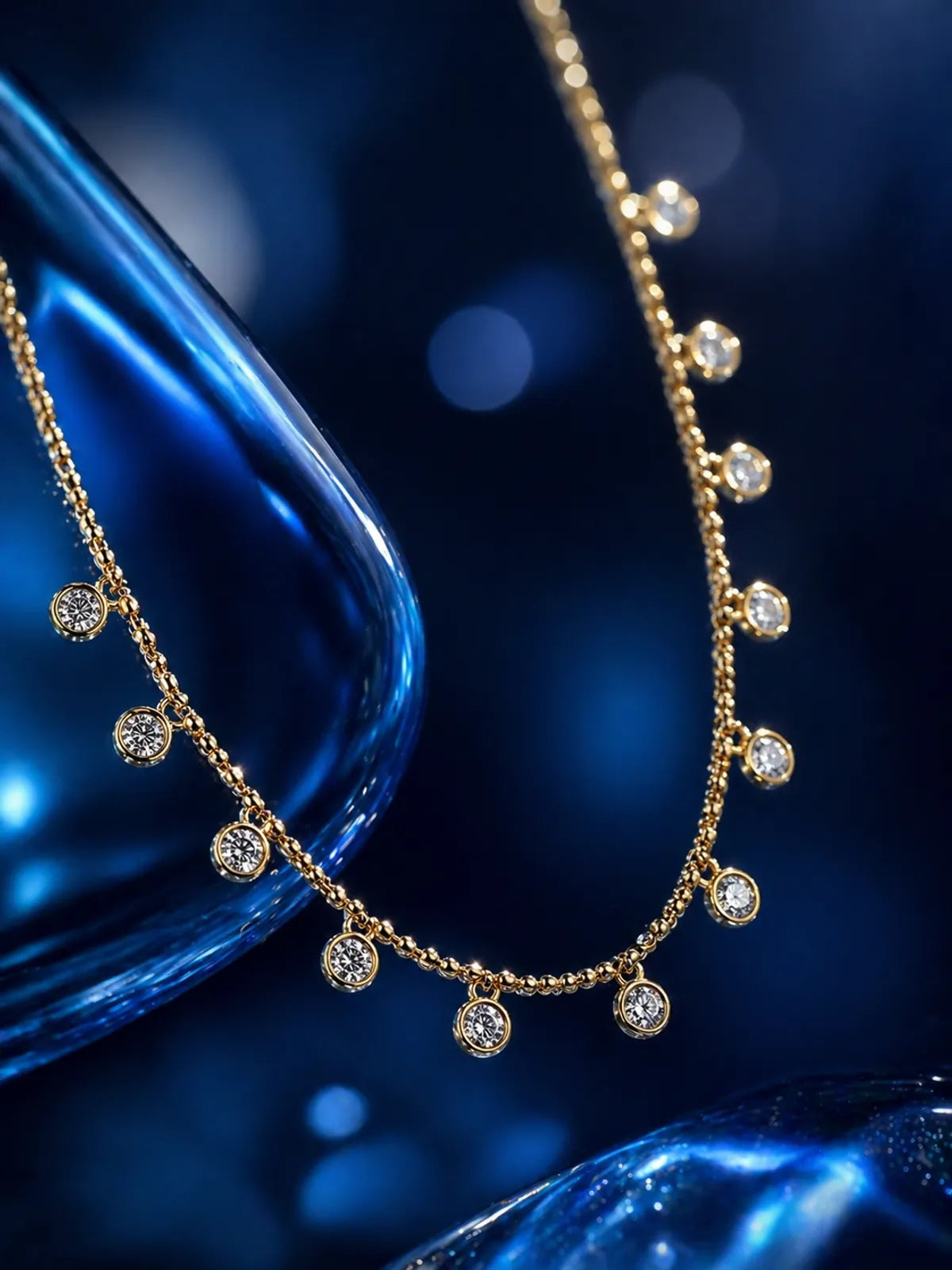 The Celestial Dewdrop Necklace