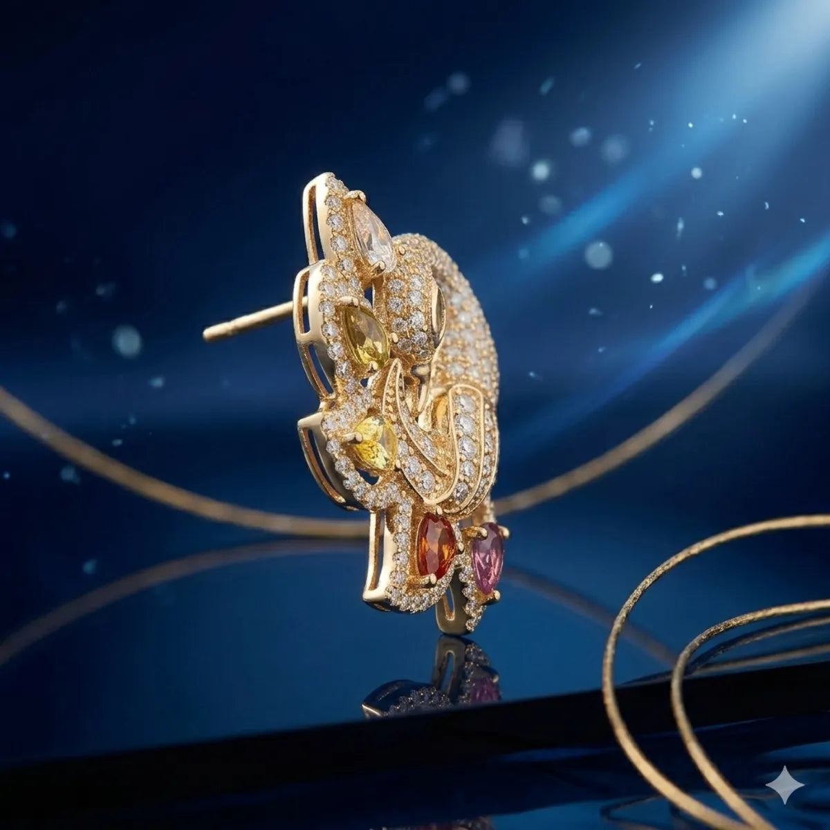 The Empress Swan Studs