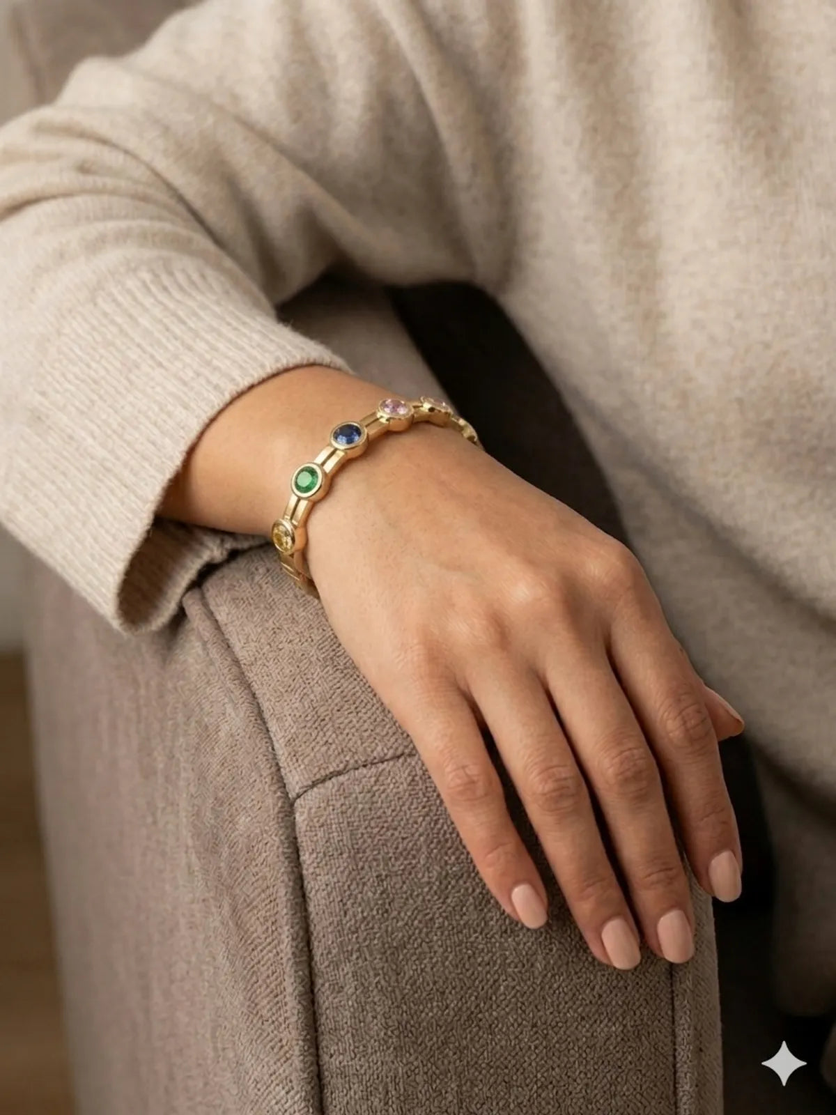 The Aurora Spectrum Bangle