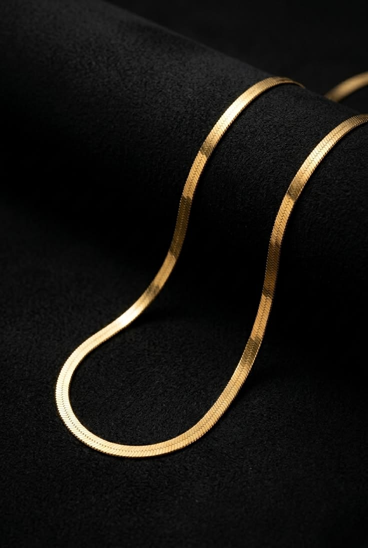 Gold Regal Sleek Chain | 18K Gold Plated