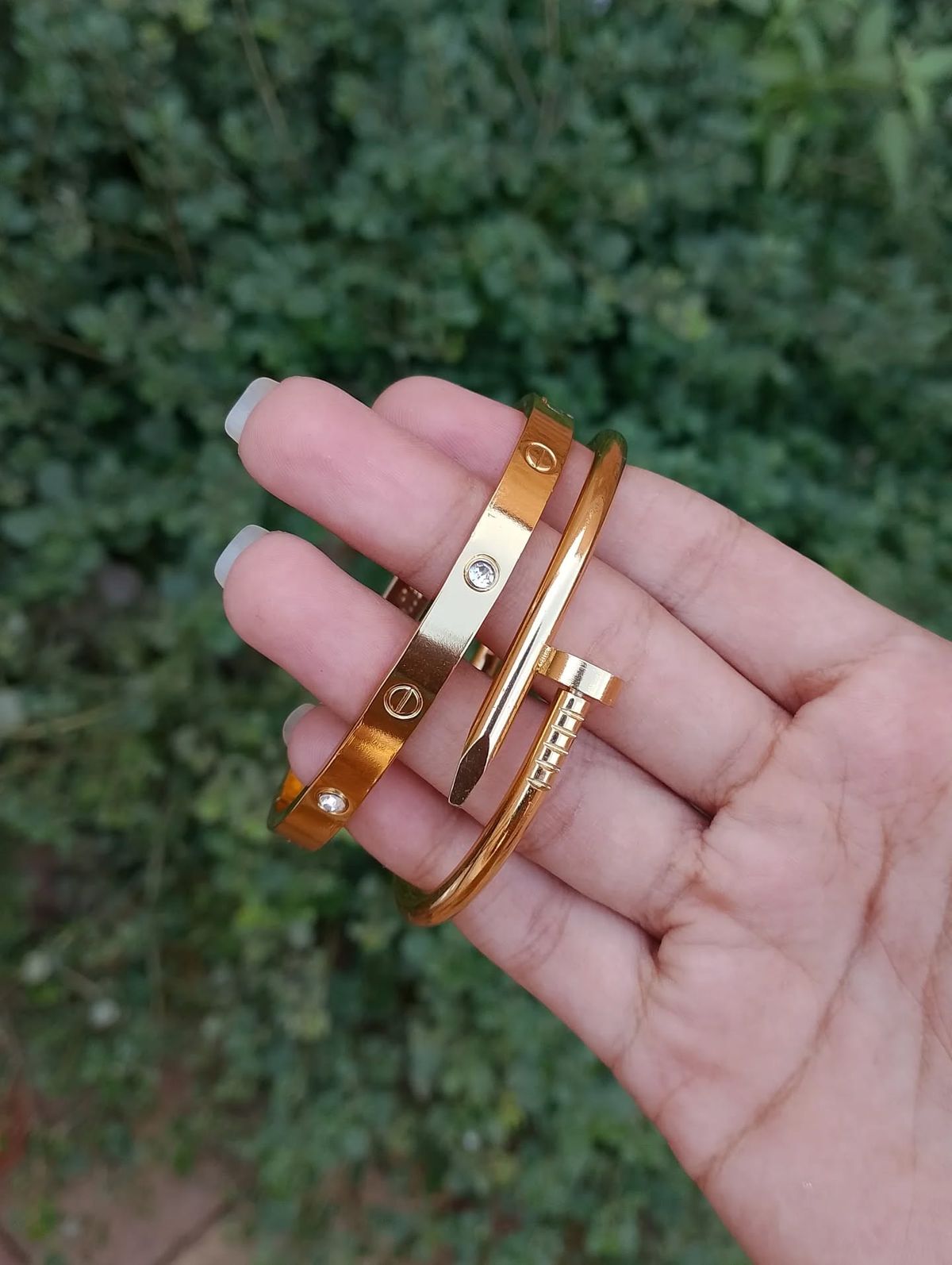 Inny Bold Bracelet & Inny Nail Bracelet Set