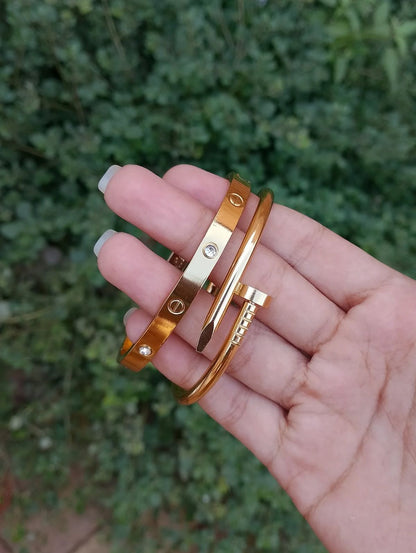Inny Bold Bracelet & Inny Nail Bracelet Set