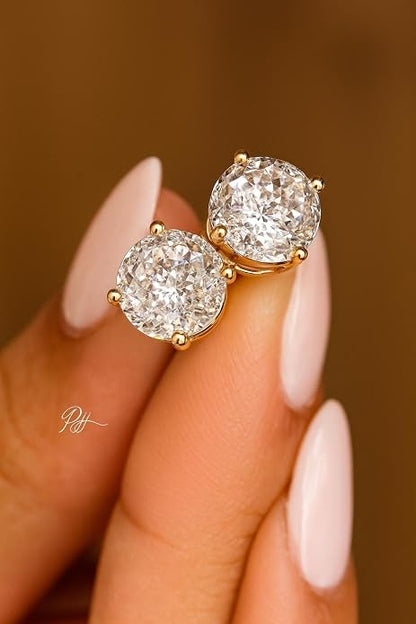 Classic Spark Studs | 18k Gold Plated
