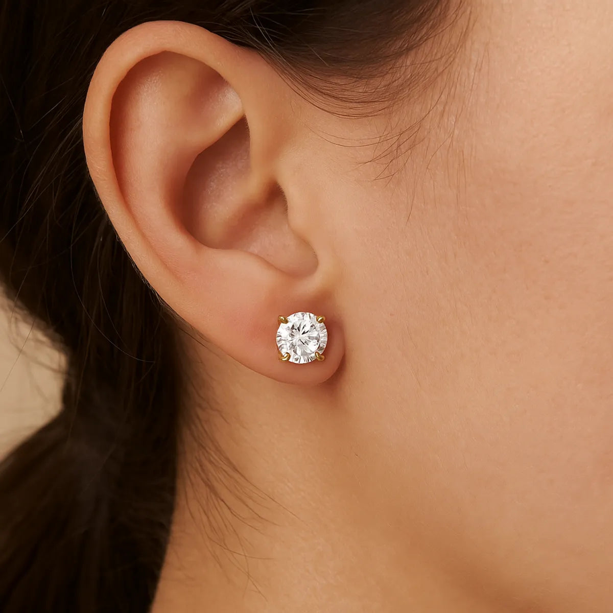 Classic Spark Studs | 18k Gold Plated