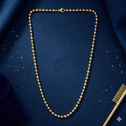 The Aura Spheres Textured Chain