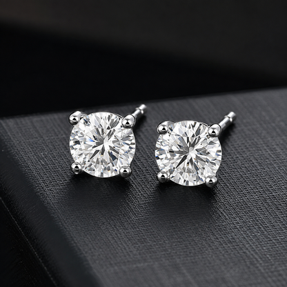 Silver Classic Spark studs