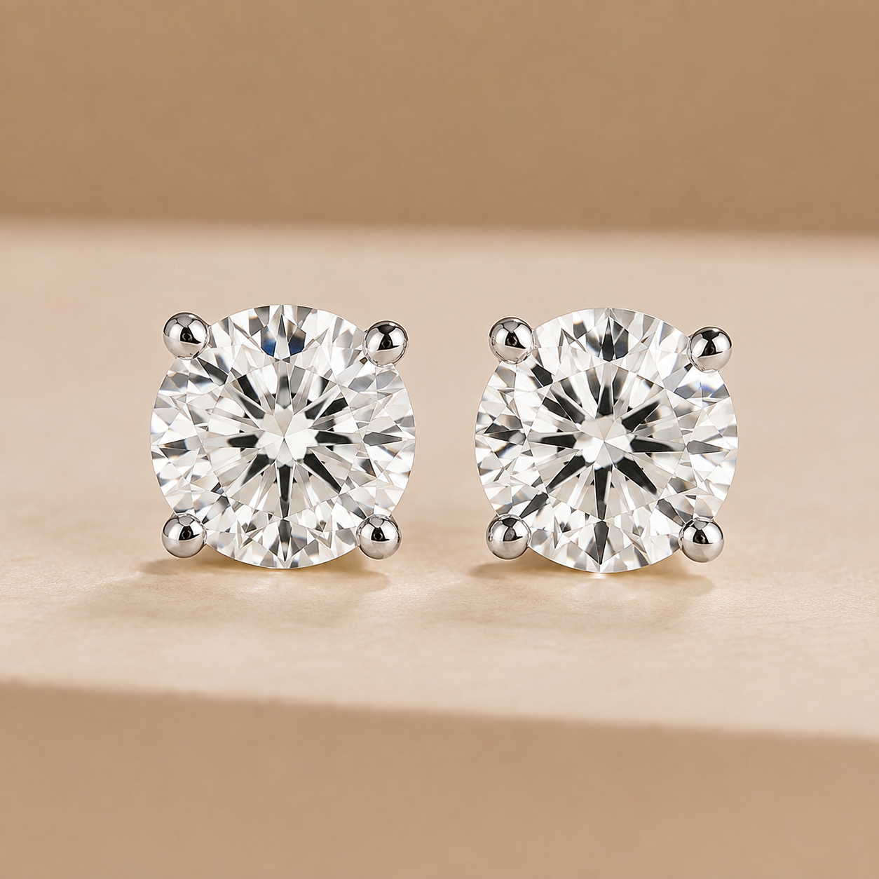 Silver Classic Spark studs