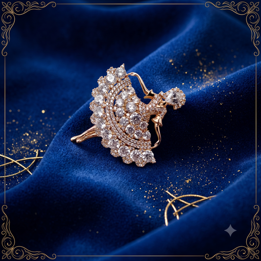 The Crystal Étoile Ballerina Brooch