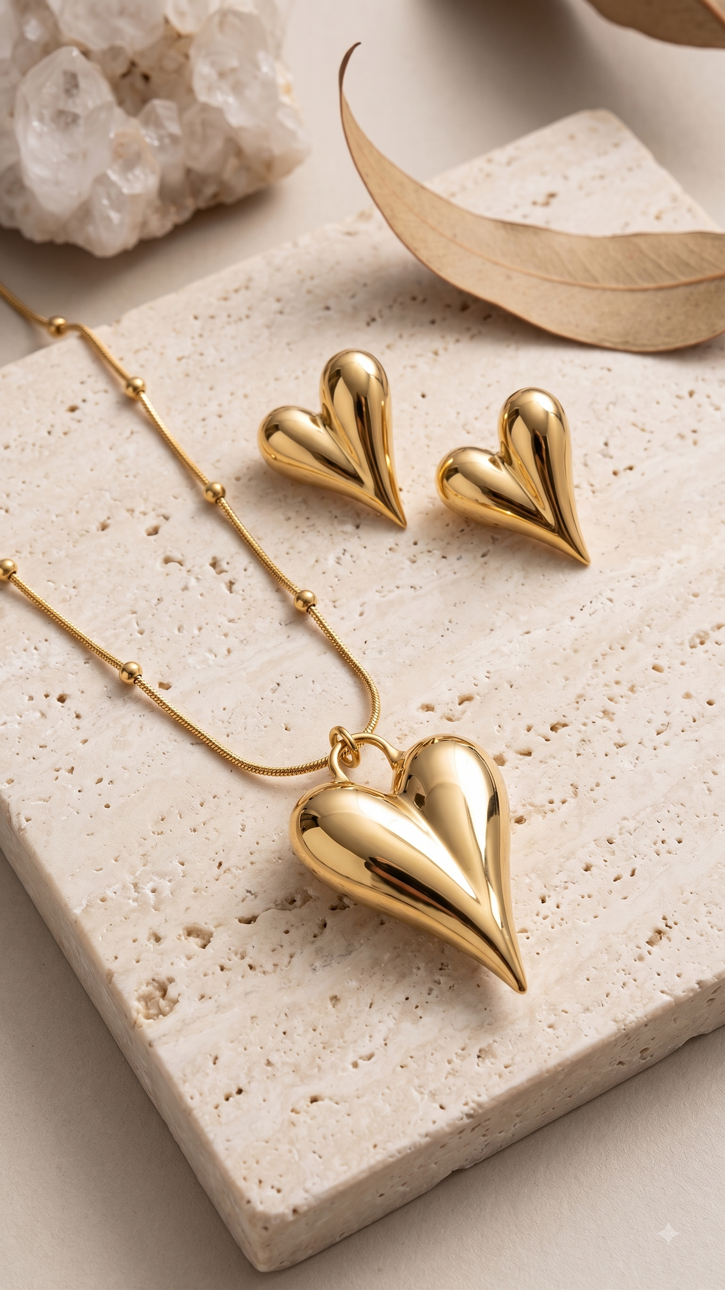 Inny Golden Muse Heart Set