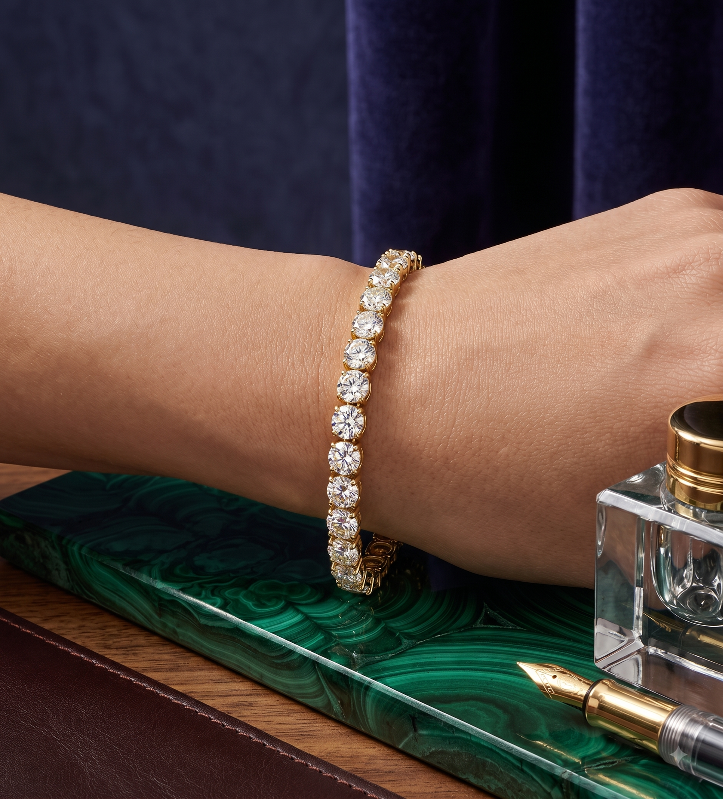 Inny Luxe Radiance CZ  Tennis Bracelet