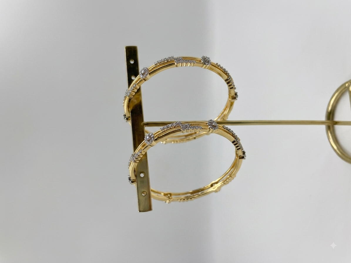 Inny Twin Radiance CZ Bangles