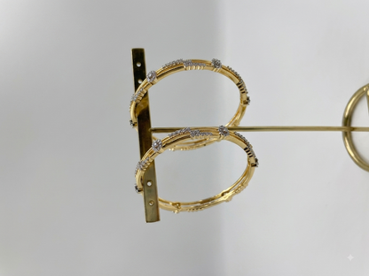 Inny Twin Radiance CZ Bangles