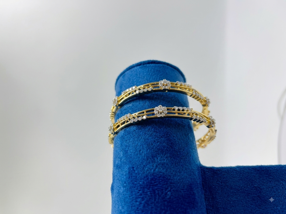 Inny Twin Radiance CZ Bangles