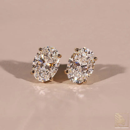The Aura Oval Studs