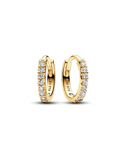 Inny Sparkle Hoop Bali Earrings
