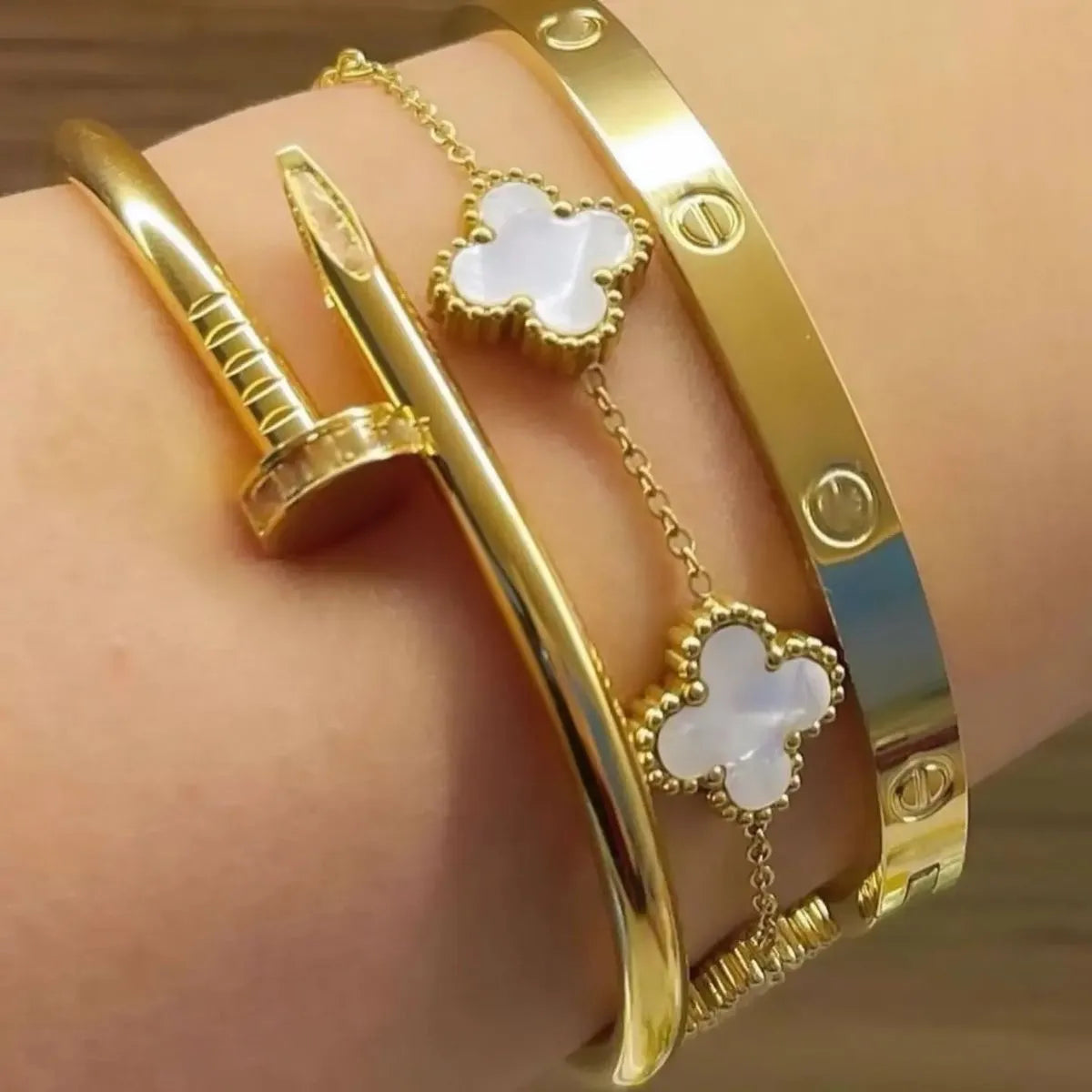 Inny Luxe Iconic Trio Bracelet Stack
