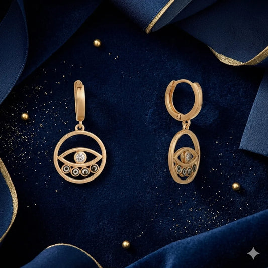 Inny Nazar Aura Drop Hoops