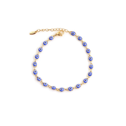 Inny Nazar Charm Link Bracelet