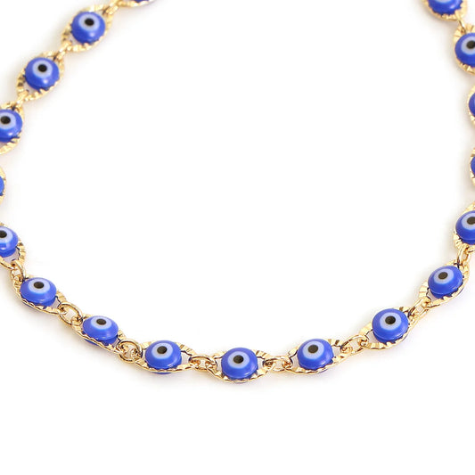 Inny Nazar Charm Link Bracelet