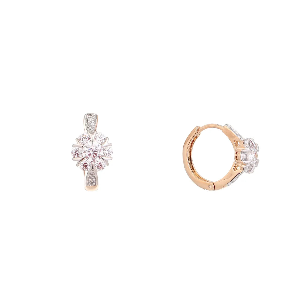 Inny PetalAura Hoop Earrings