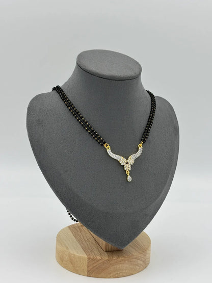 Silver Shringar Bloom Mangalsutra Set | For Women & Girls