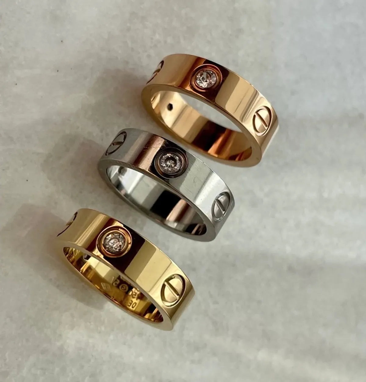 Inny Trio Iconic LoveBand Rings