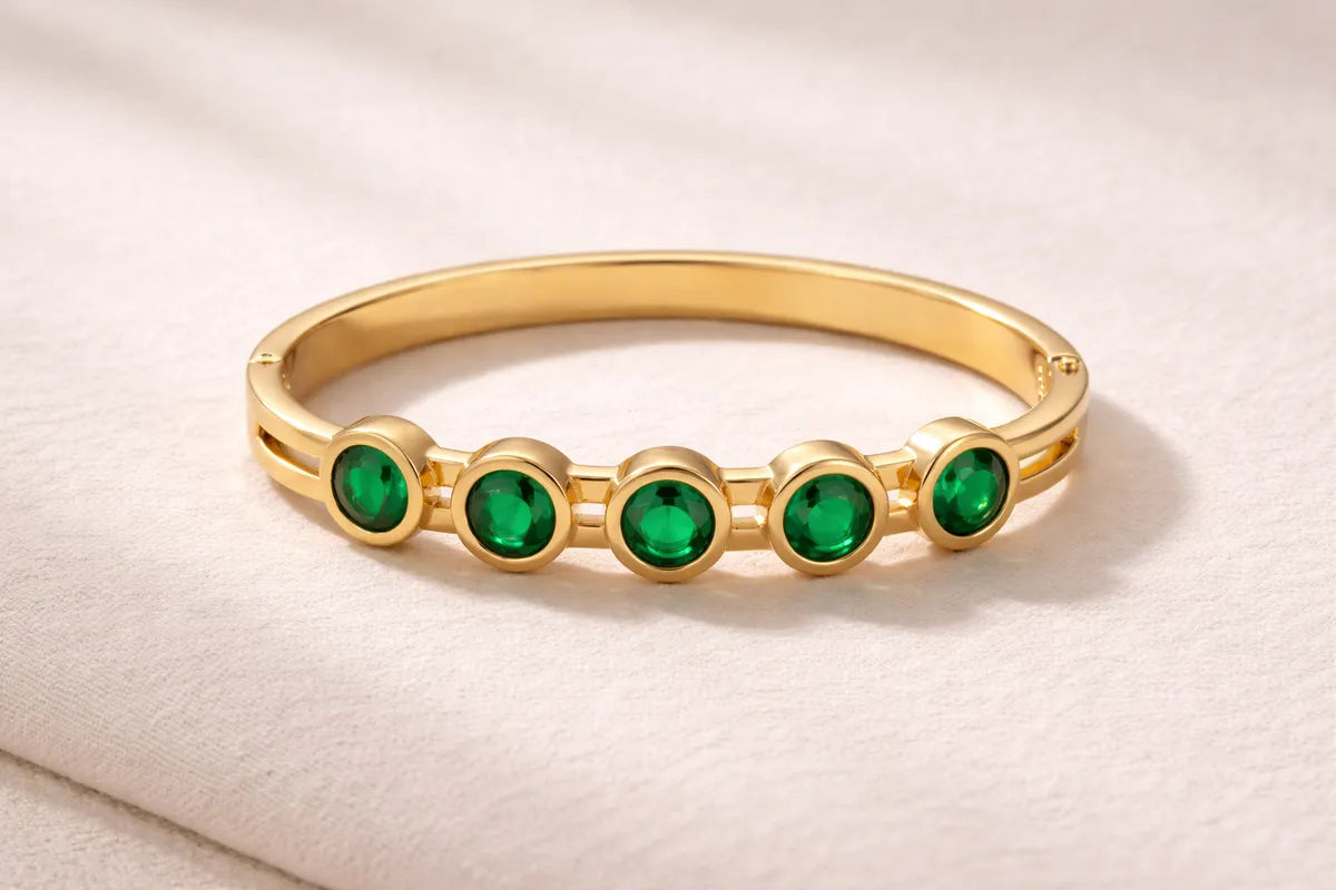 The Emerald Aura Bangle