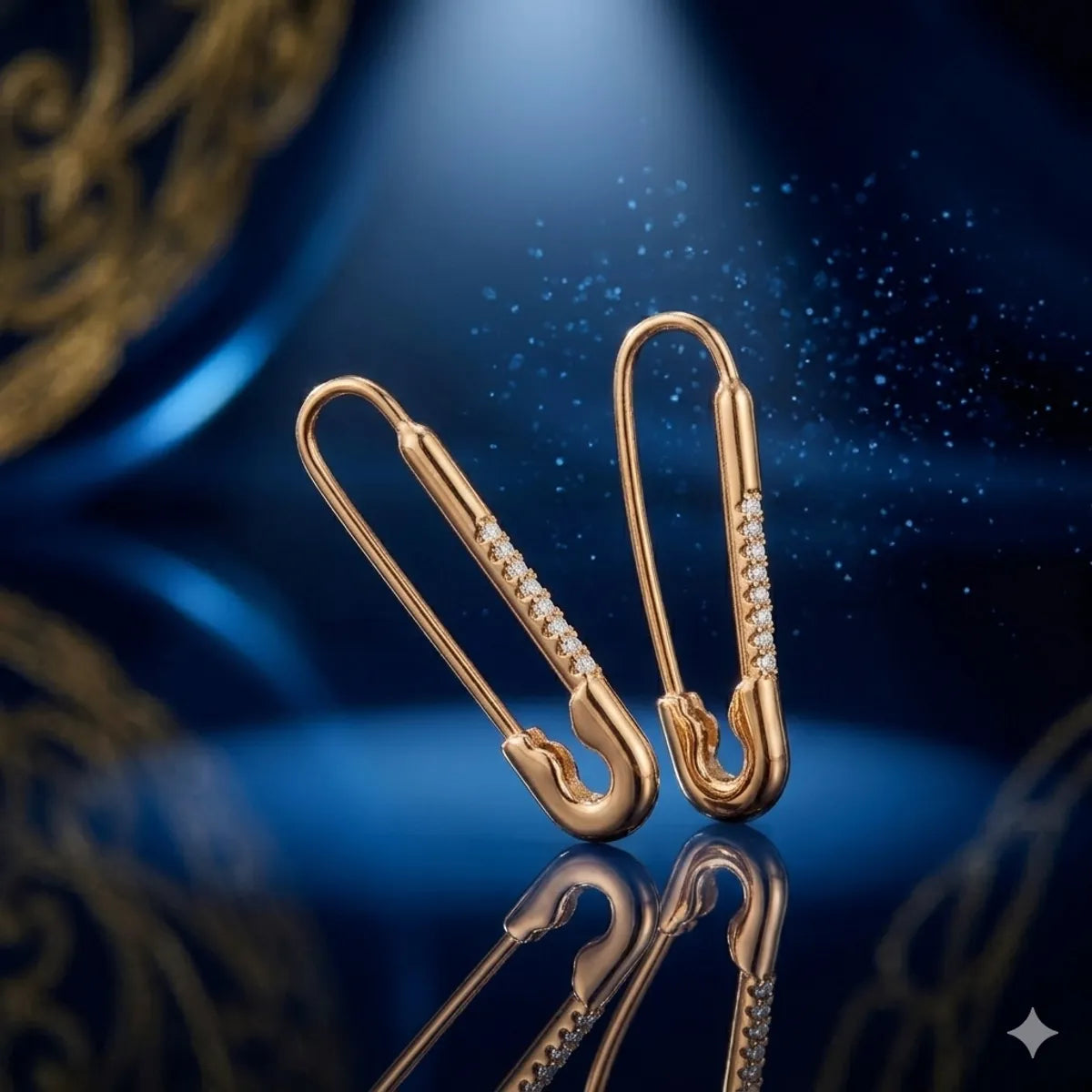 Inny Lumière Link Drop Earrings