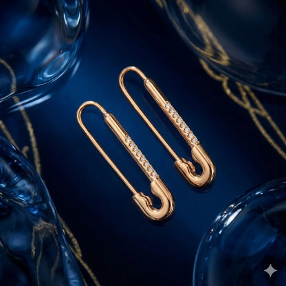 Inny Lumière Link Drop Earrings
