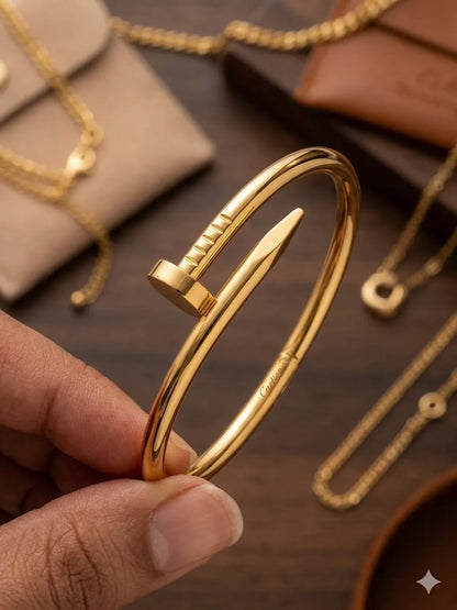 The Auric Spike Bangle