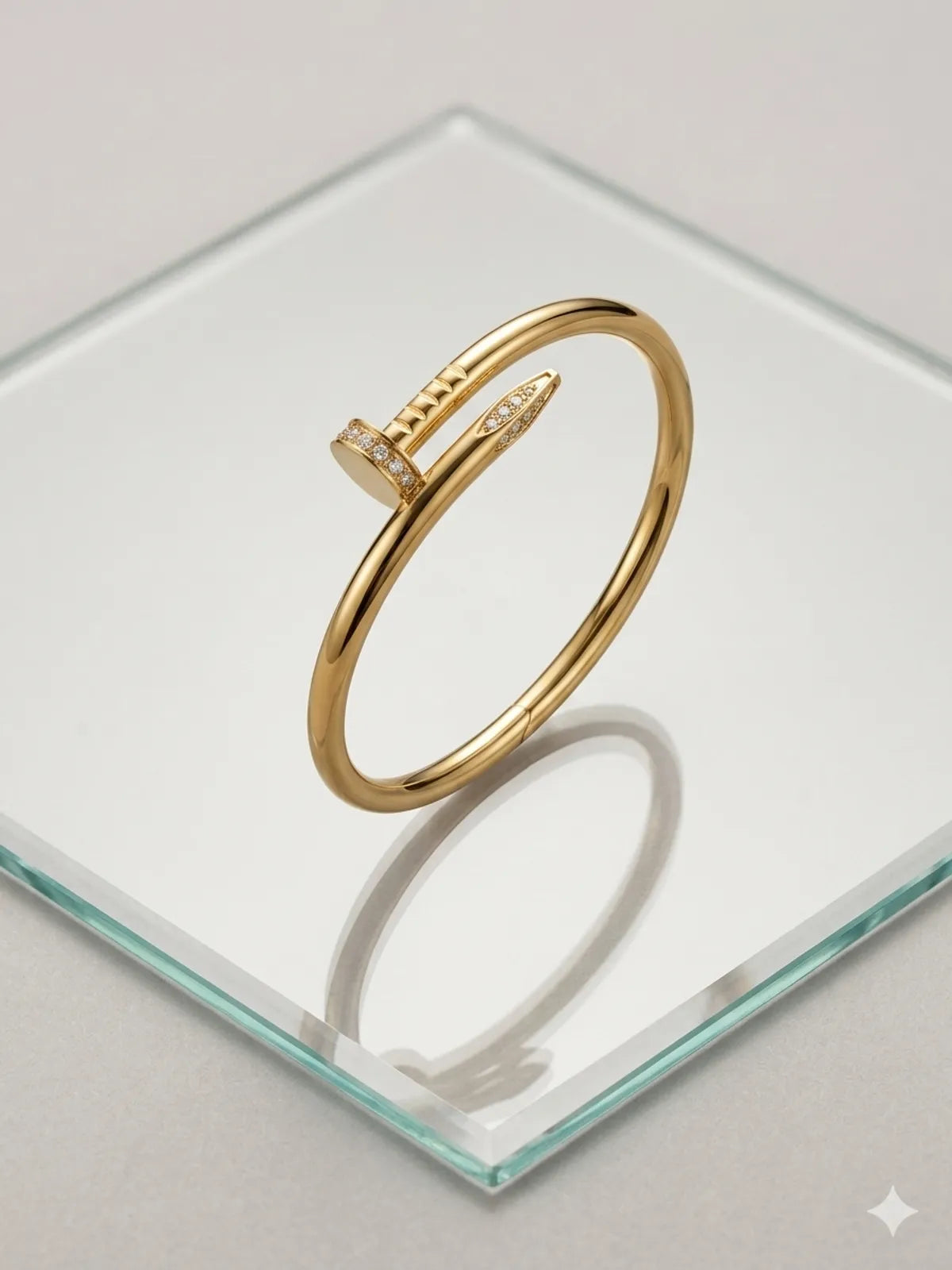 The Aurora Helix Bangle