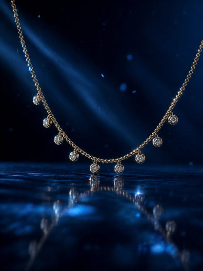 The Celestial Dewdrop Necklace