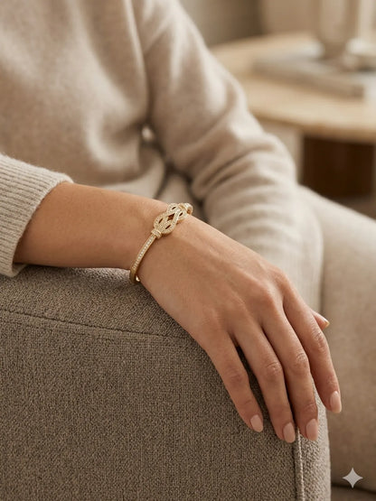 The Ethereal Entwine Bangle