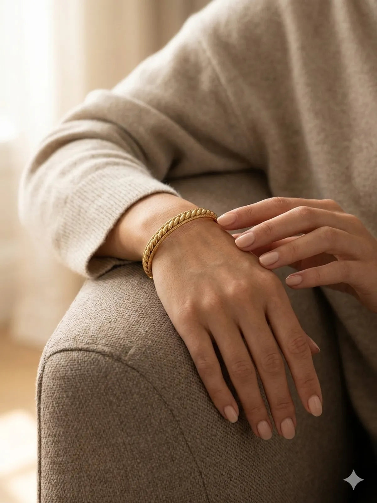 The Heritage Twisted Rope Bangle
