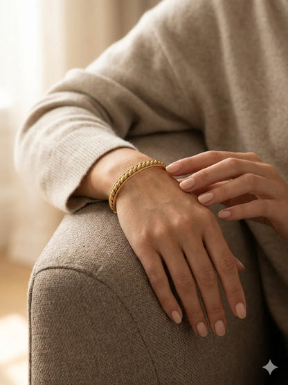 The Heritage Twisted Rope Bangle