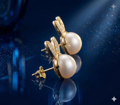 The Lapin Pearl Studs