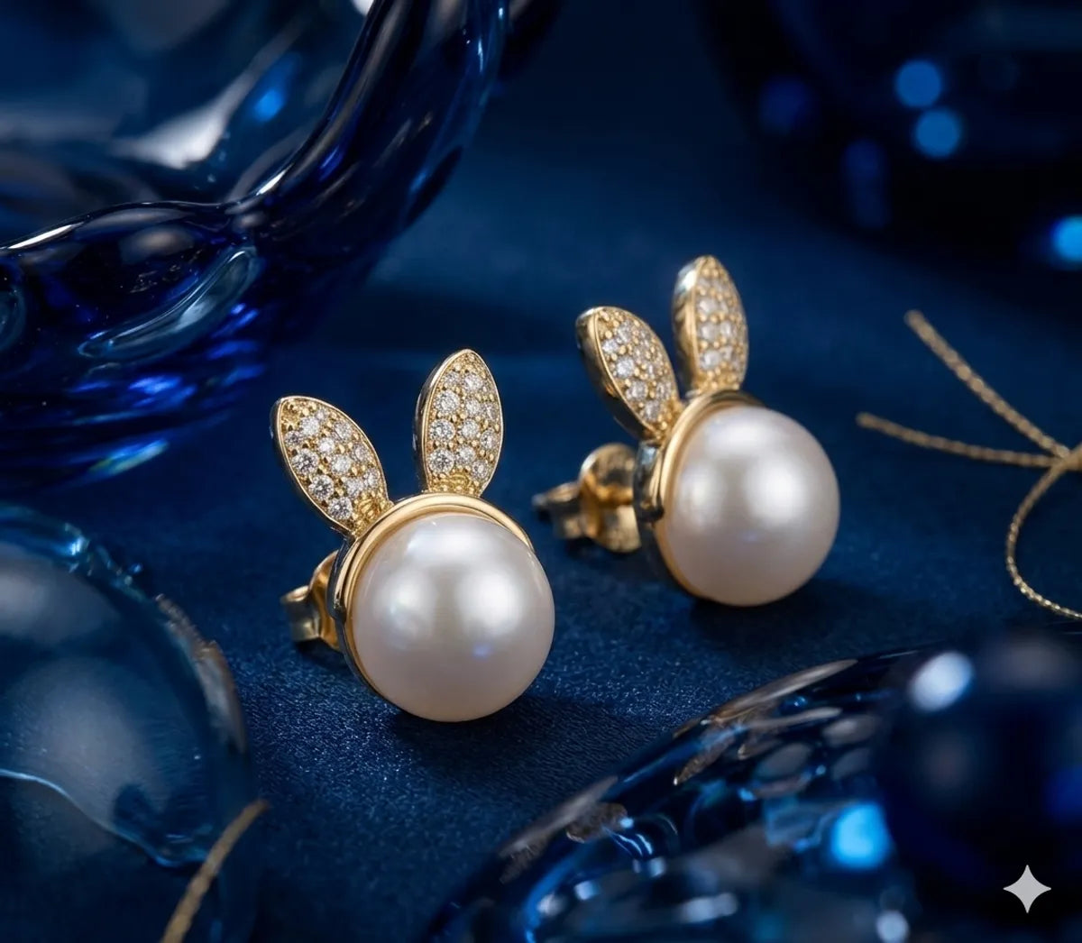 The Lapin Pearl Studs