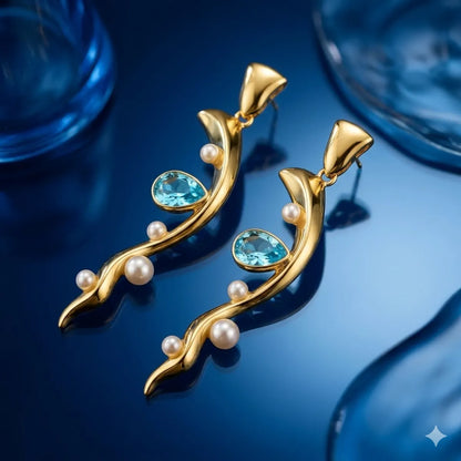 The Serpentine Azure Drops