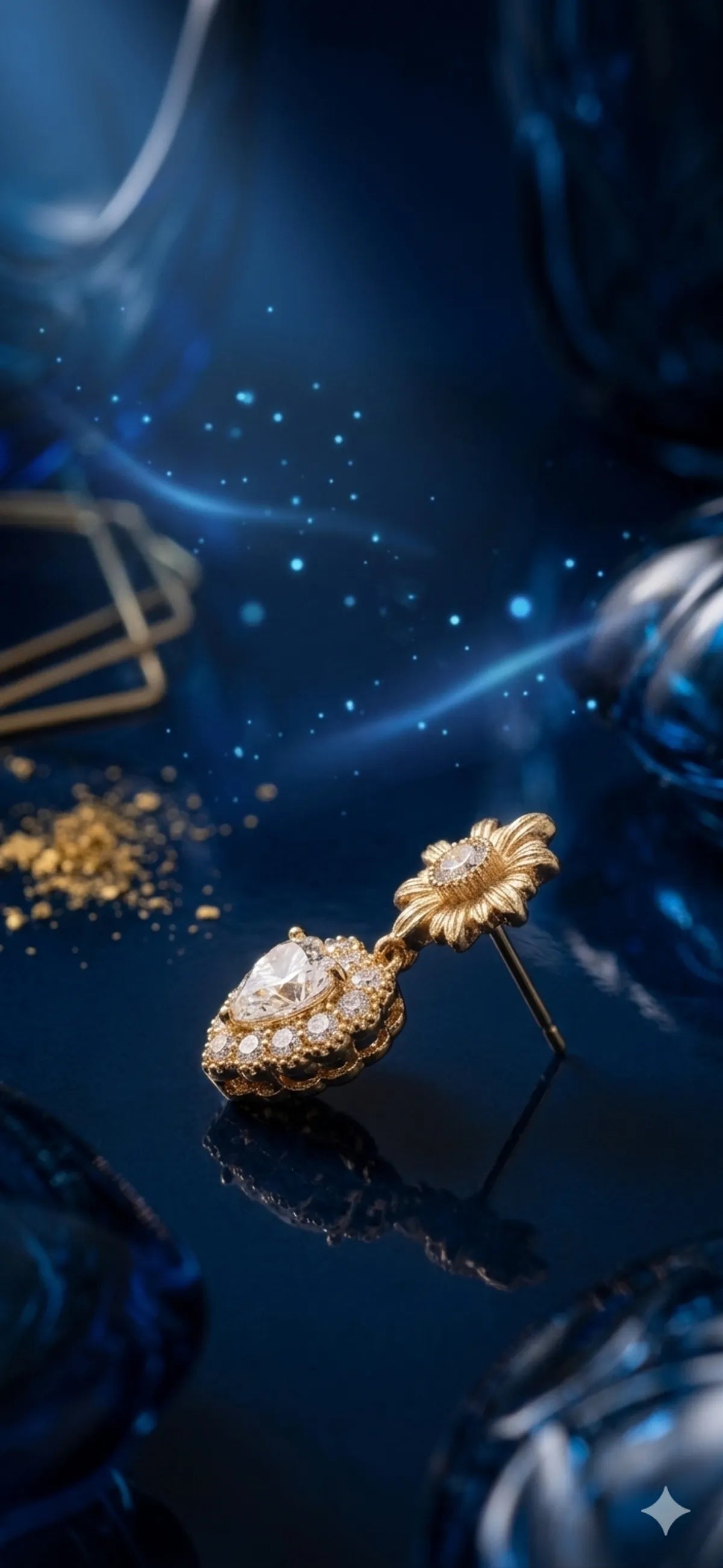 The Stella Amore Drop Earrings