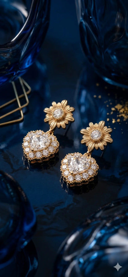 The Stella Amore Drop Earrings