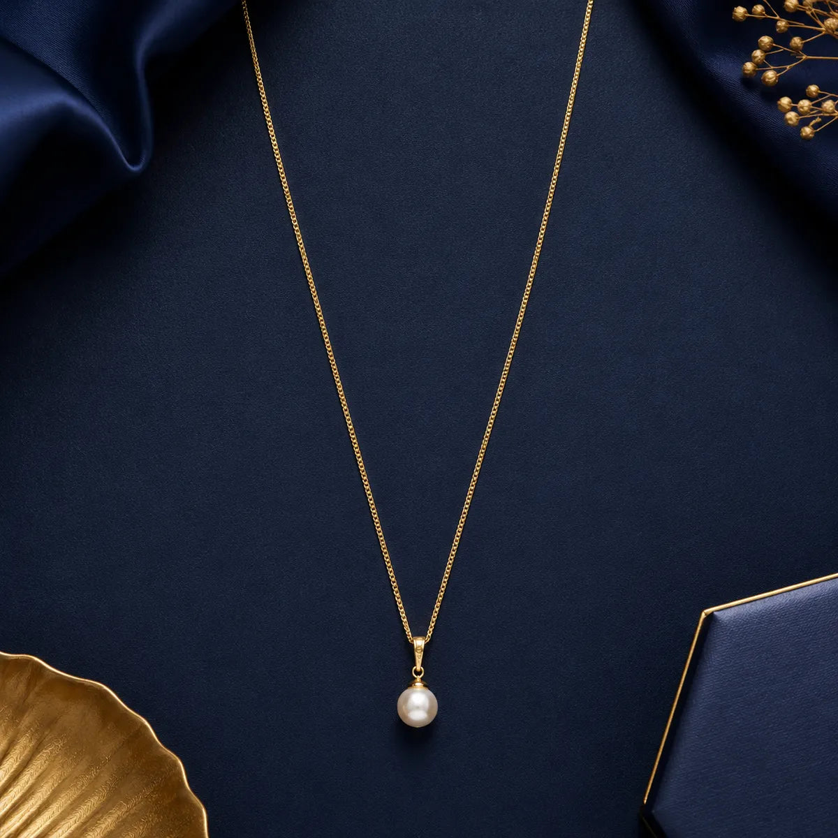 Inny Pearl Grace Drop Necklace