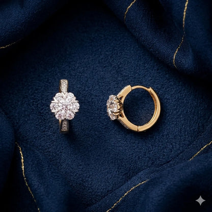 Inny PetalAura Hoop Earrings