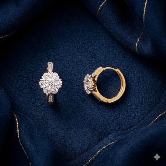 Inny PetalAura Hoop Earrings