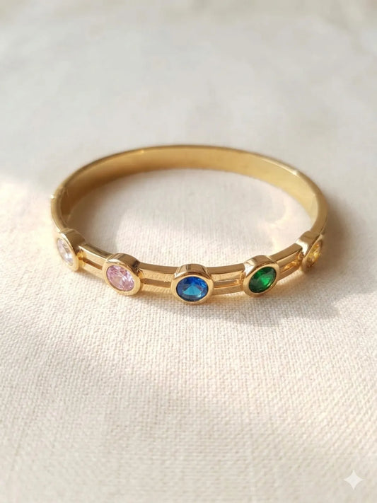 The Aurora Spectrum Bangle