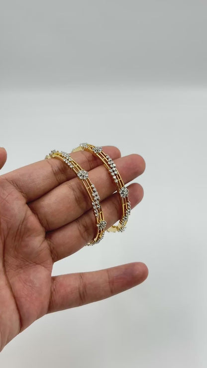 Inny Twin Radiance CZ Bangles