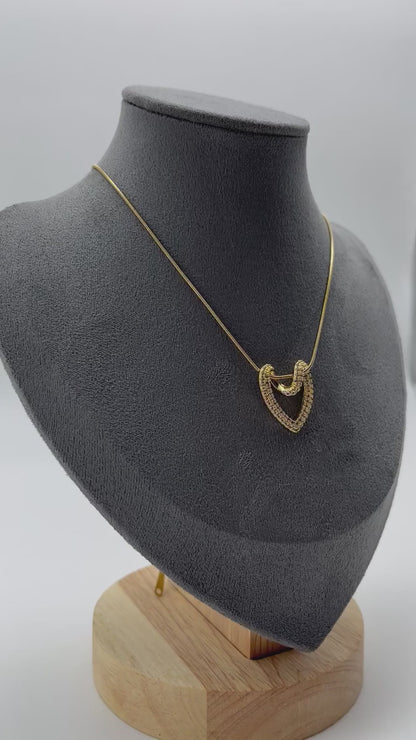 Inny SoulKnot Pendant-18k Gold plated