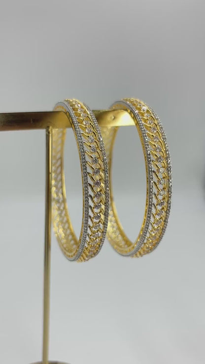 Inny Zaira zirconia  Mesh Bangles