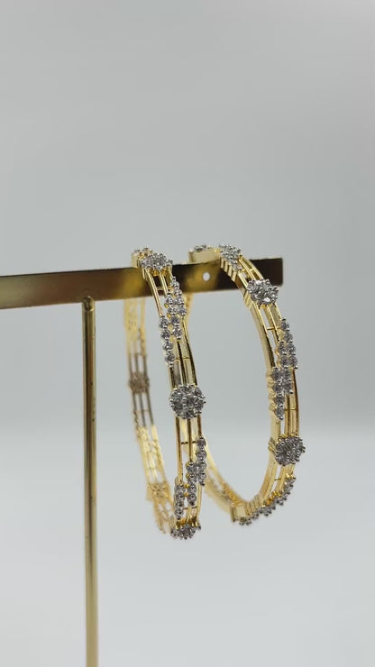 Inny Twin Radiance CZ Bangles